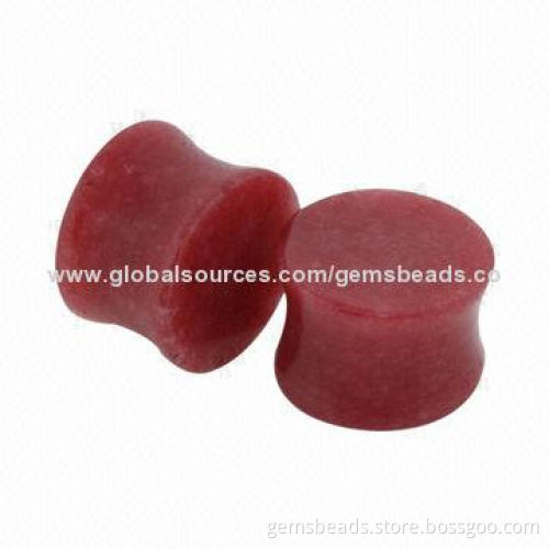 Gemstone ear plugs